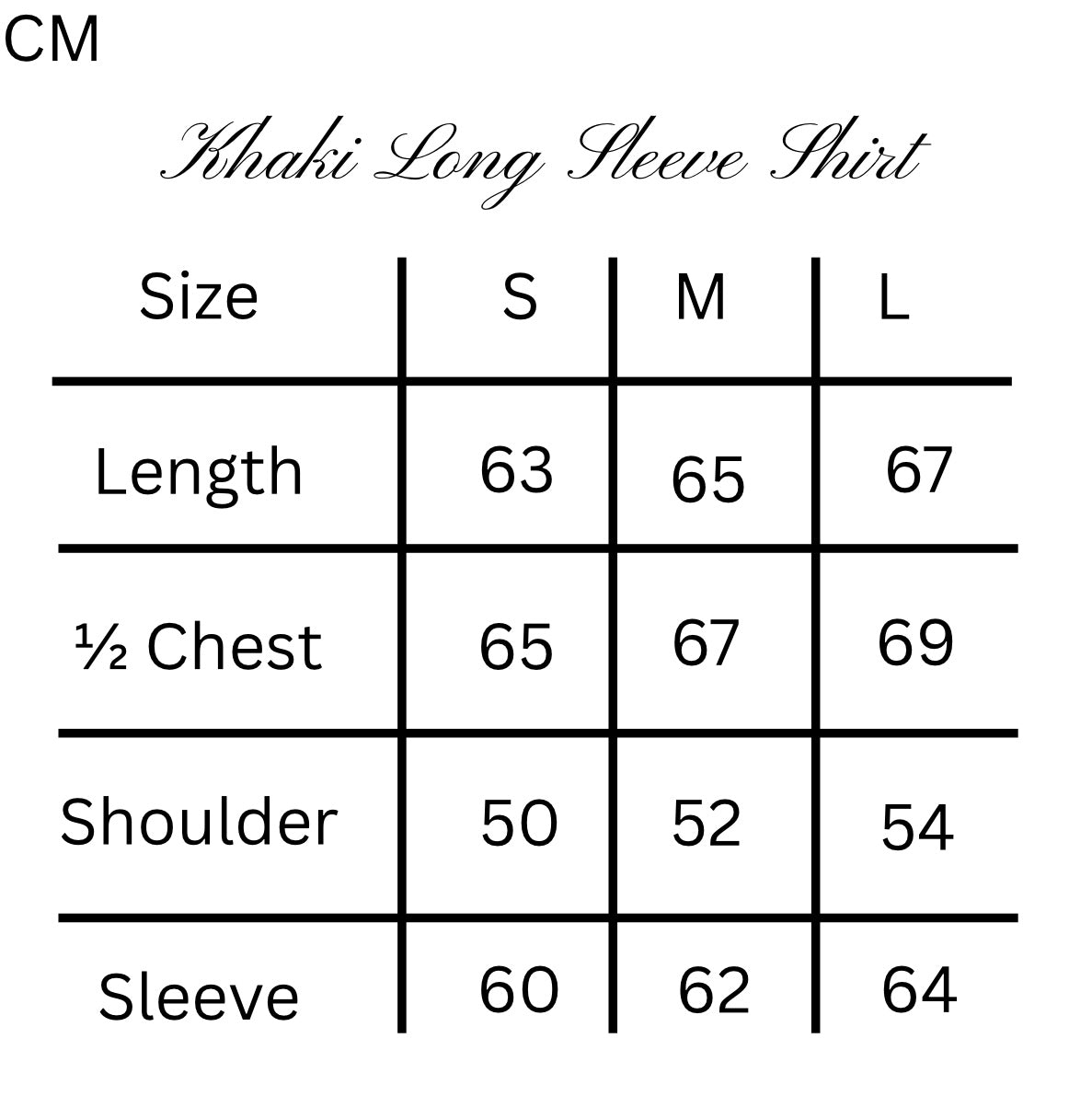 Khaki Long Sleeve Shirt